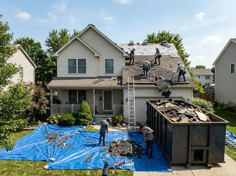 roof-replacement-debris-remova-004 — frequently asked questions, Cheapest Dumpster Rentals in The Village of Indian Hill, OH